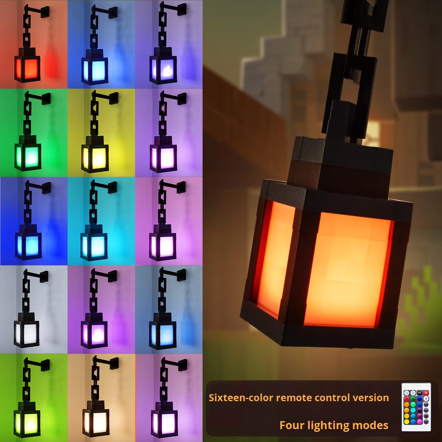 Cheeroll Minecraft LED Lantern Night Light®