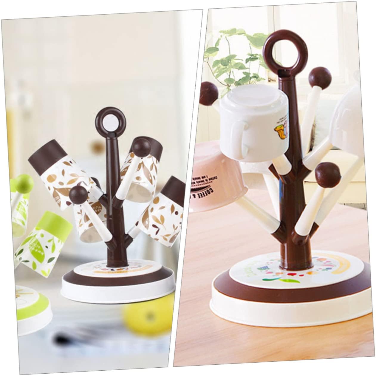 Detachable mug rack tree creative drying rack
