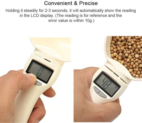 🔥🎁New Food Measuring Scoop Scale