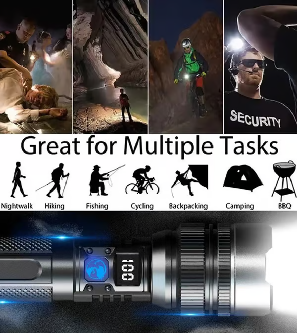 💥 2025 The Ultimate Survival Flashlight