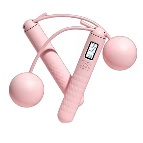 Skipping Rope with Counter, Cordless Jump Rope, Smart Weighted Jump Rope
