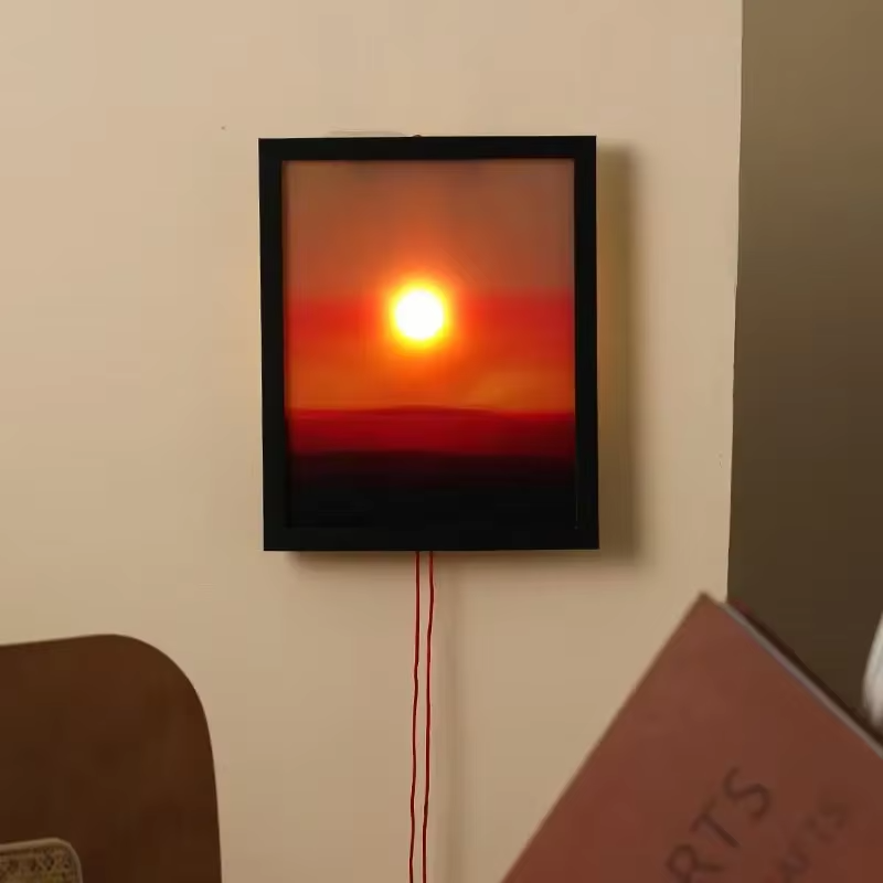 Creative sunset lifting night light