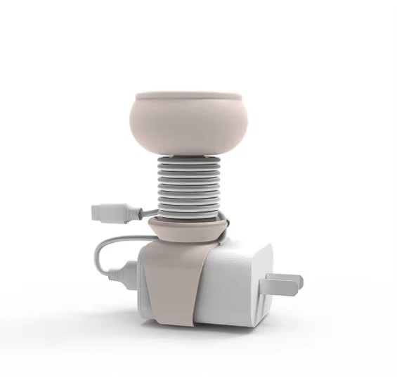 Cartoon Creative Desktop Organizer - Portable Charging Cable Protector and Wire Management Case for Tangle-Free Storage