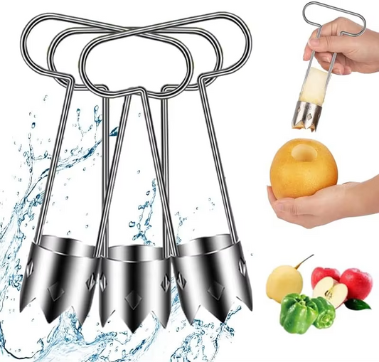 Fruit and vegetable core removal tool