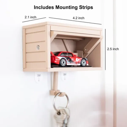 🔥Hot Sale 49% OFF🔥🚗🔑 Cheeroll Car Garage Key Holder with Opening Door®