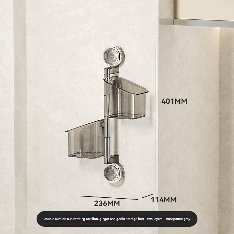 Cheeroll No-drill wall-mounted suction cup holder®
