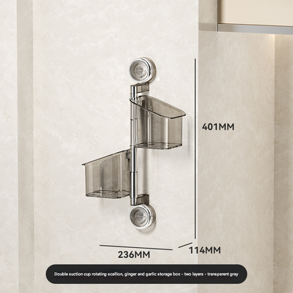 Cheeroll No-drill wall-mounted suction cup holder®