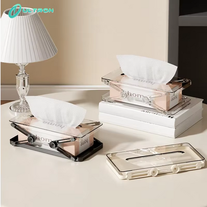 Hot selling spring lift tissue box