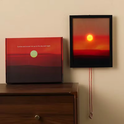 Creative sunset lifting night light