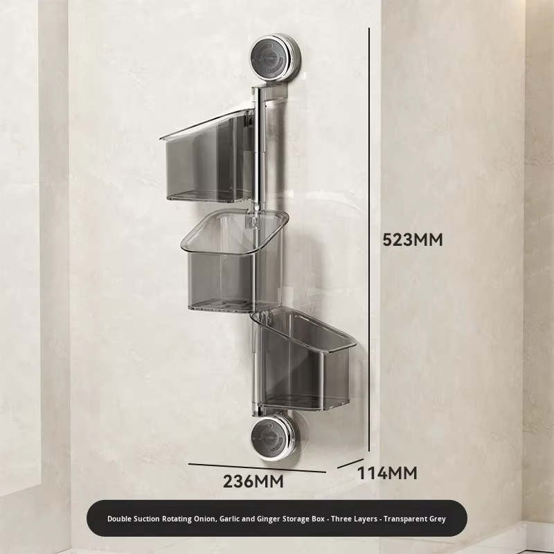 Cheeroll No-drill wall-mounted suction cup holder®