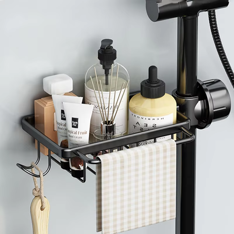 Cheeroll Faucet Storage Rack, Metal Sink Storage Rack with Fixed Bracket®