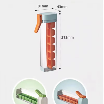 Summer beverage ice tray mold pressed food grade material