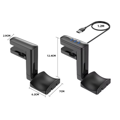 New No-Drill Multifunctional Universal Earphone Hanger