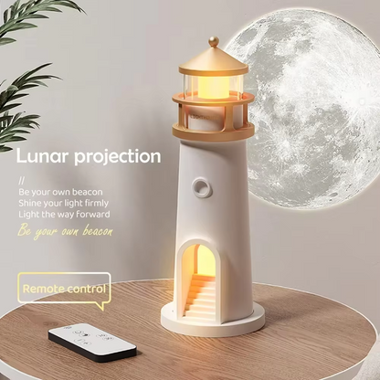 Moonlight Lighthouse Night Light Atmosphere Light Ornaments