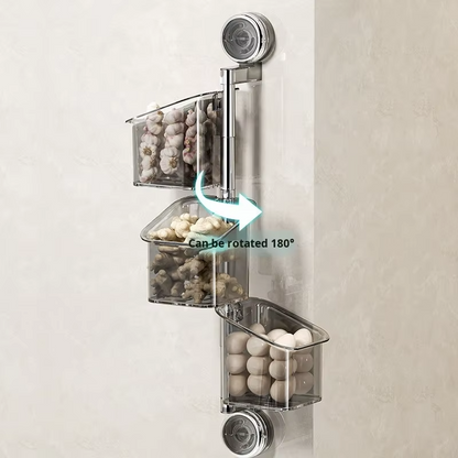 Cheeroll No-drill wall-mounted suction cup holder®