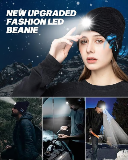 🎄Christmas Hot Sale 49% OFF-LED Bluetooth Beanie