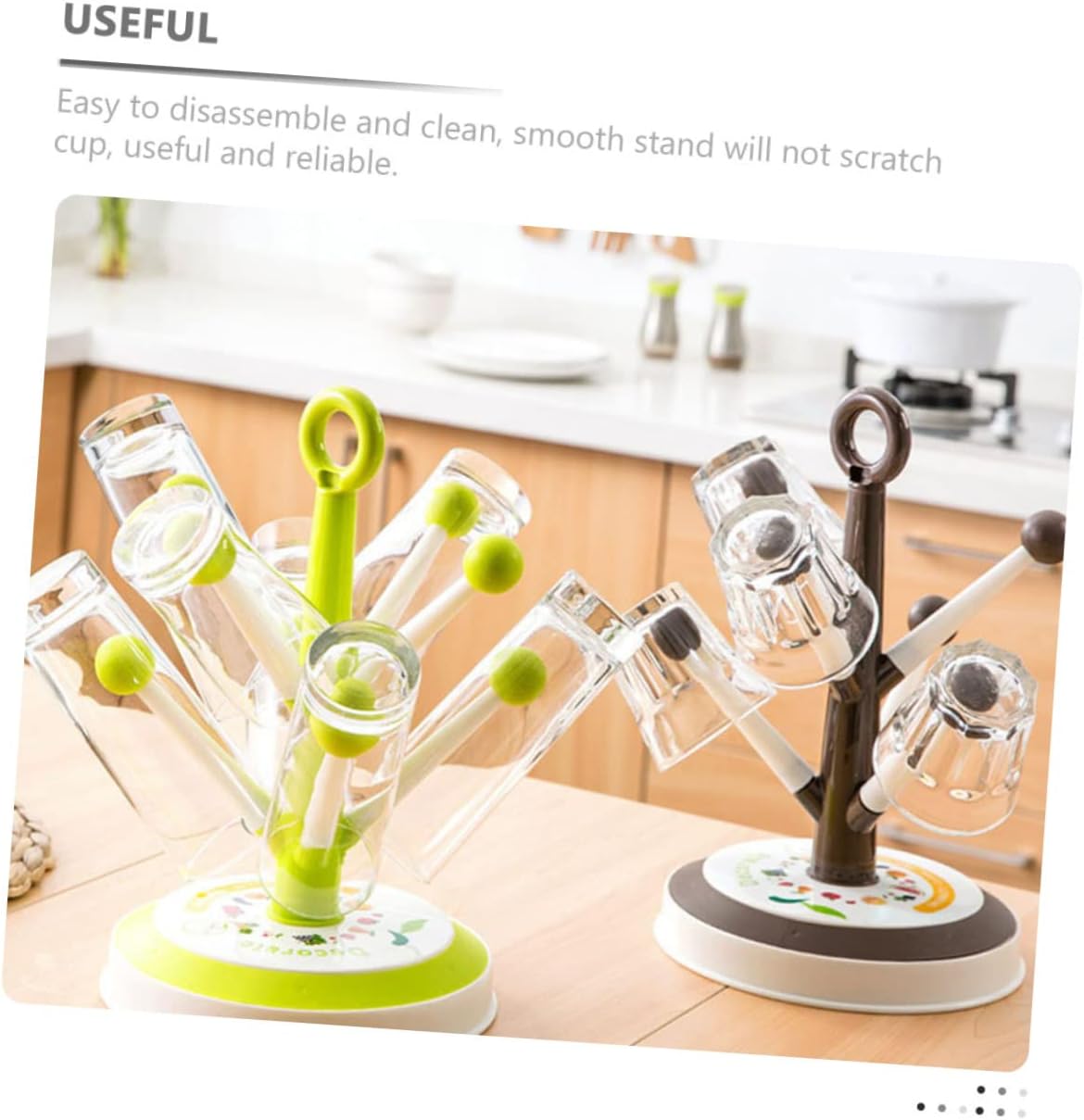 Detachable mug rack tree creative drying rack