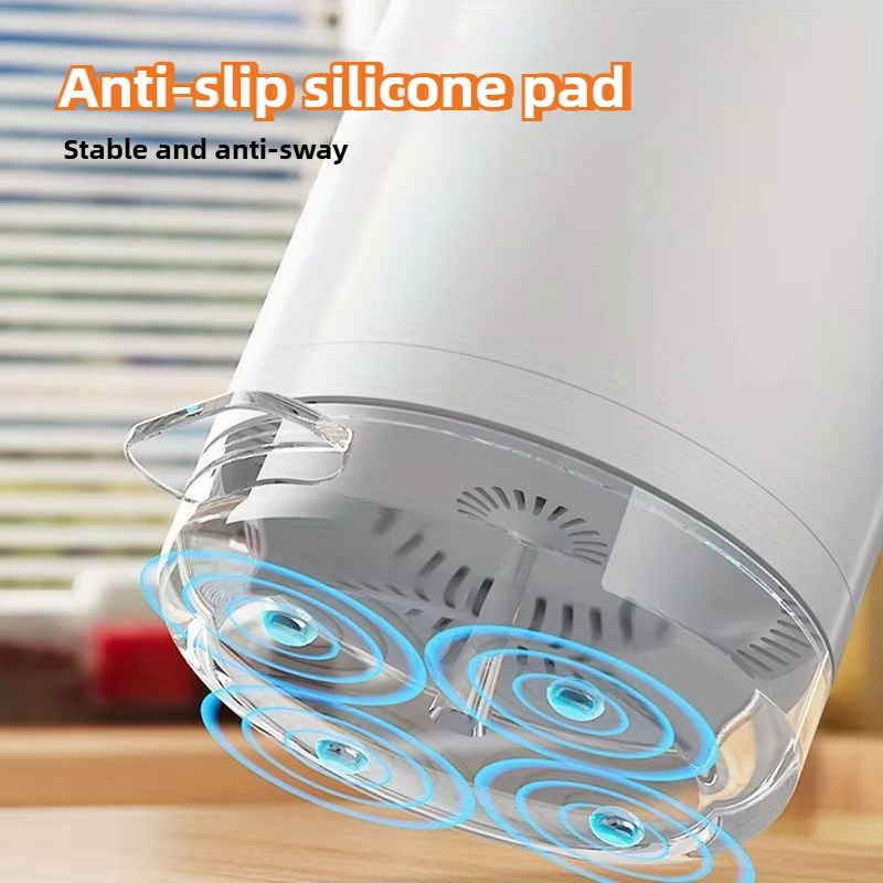 JOYBOS 360-degree rotating silicone kitchen countertop utensil storage rack