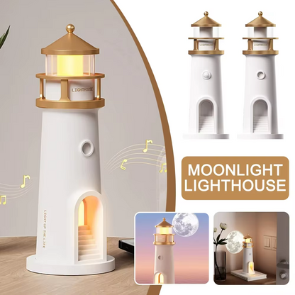 Moonlight Lighthouse Night Light Atmosphere Light Ornaments