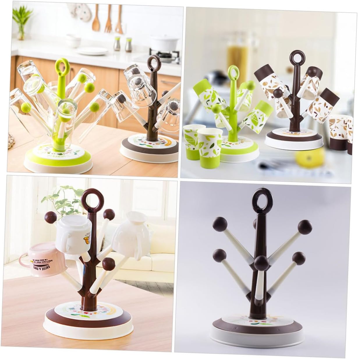 Detachable mug rack tree creative drying rack