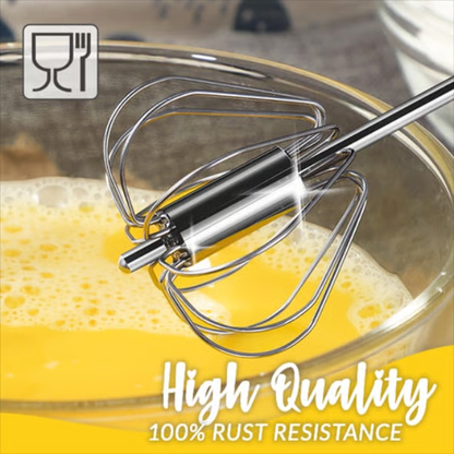 🔥Last Day Promotion-49%OFF - Stainless Steel Semi-Automatic Whisk
