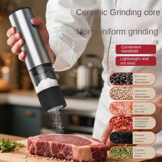 Electric USB Rechargeable Salt Pepper Grinder Sets