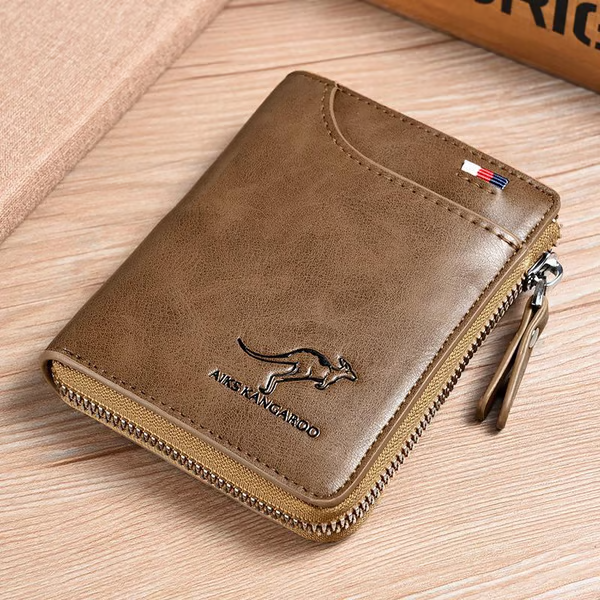 🎁Men Wallet Zipper Purse ( RFID PROTECTED )
