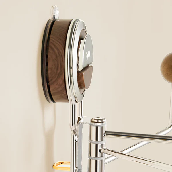 No-Drill Rotating Suction Hooks – Strong Hold, Easy Wall Installation