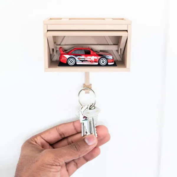 🔥Hot Sale 49% OFF🔥🚗🔑 Cheeroll Car Garage Key Holder with Opening Door®