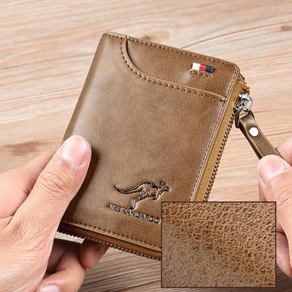 🎁Men Wallet Zipper Purse ( RFID PROTECTED )