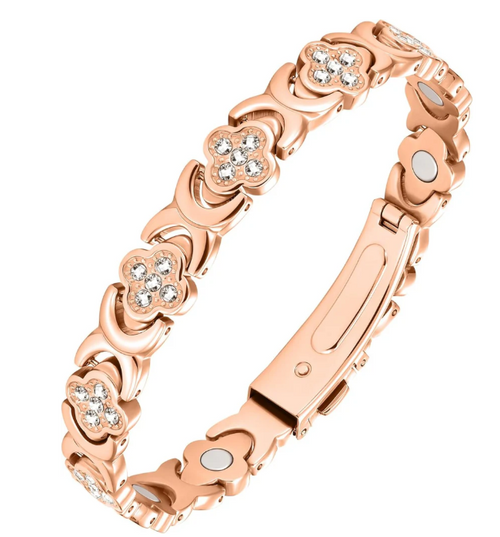 Diystar Copper Bracelets for Women. Pure Copper Magnetic Bracelet with 38oo Gauss Effective Magnets